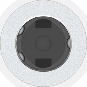 Adapter audio Apple MW2Q3ZM/A USB-C në Jack 3.5mm, i bardhë