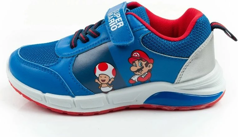 Atlete fëmijësh Leomil Super Mario me LED, të kaltra