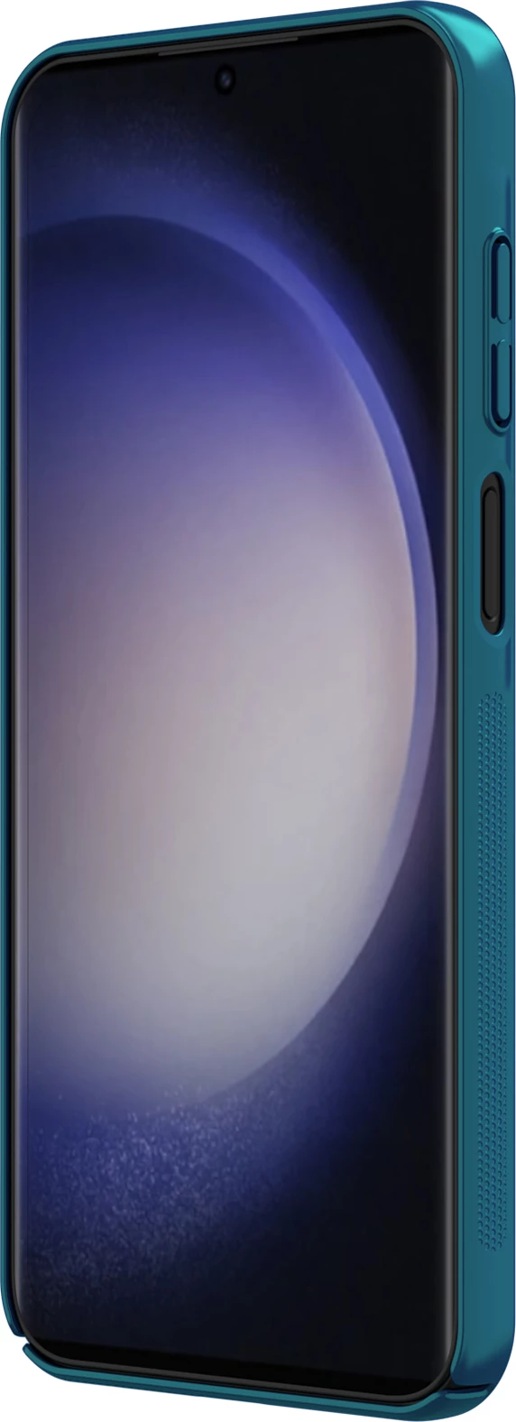 Mbështjellës Nillkin Super Frosted Shield për Samsung Galaxy A15 5G, i fortë, Blu