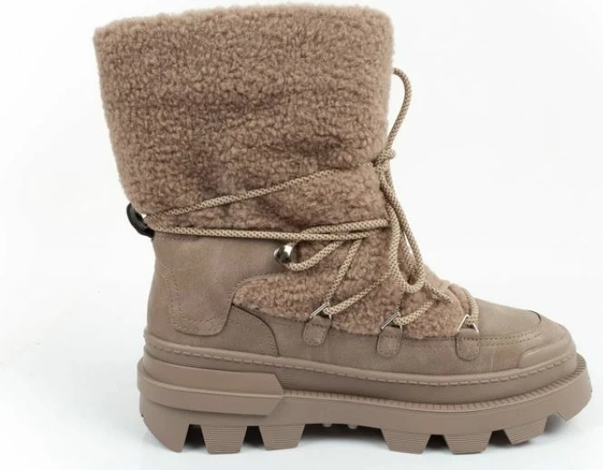 Çizme për femra Lee Cooper, krem