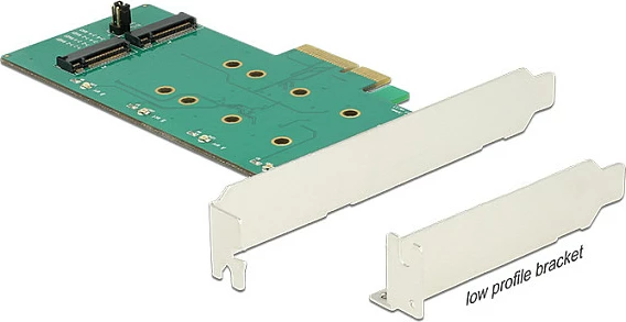 Kartë zgjerimi PCIe DeLOCK 89536, 2x M.2 SATA, RAID 0/1, 6 Gbit/s