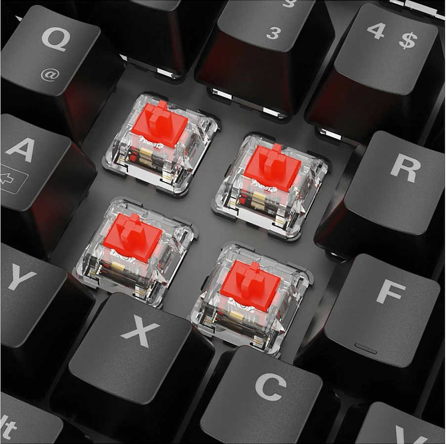 Tastierë mekanike Sharkoon SKILLER SGK20, Wired, USB, RGB LED, E zezë