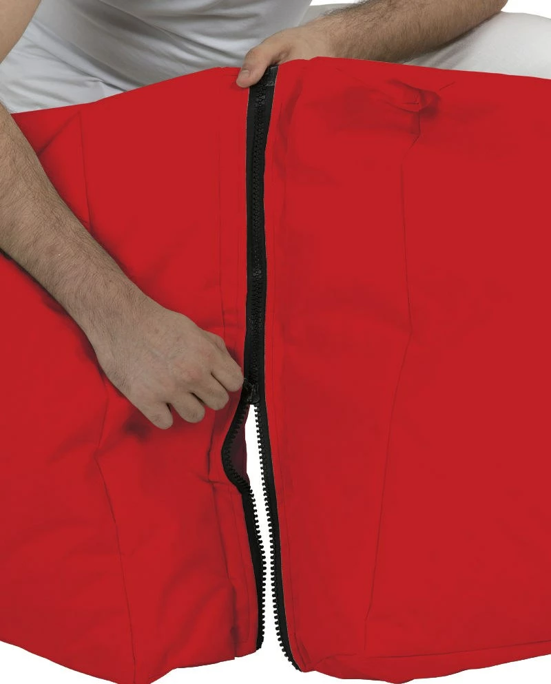 Qese për ulje në kopsht, ngjyrë e kuqe, Atelier del Sofa, shtrat pouf