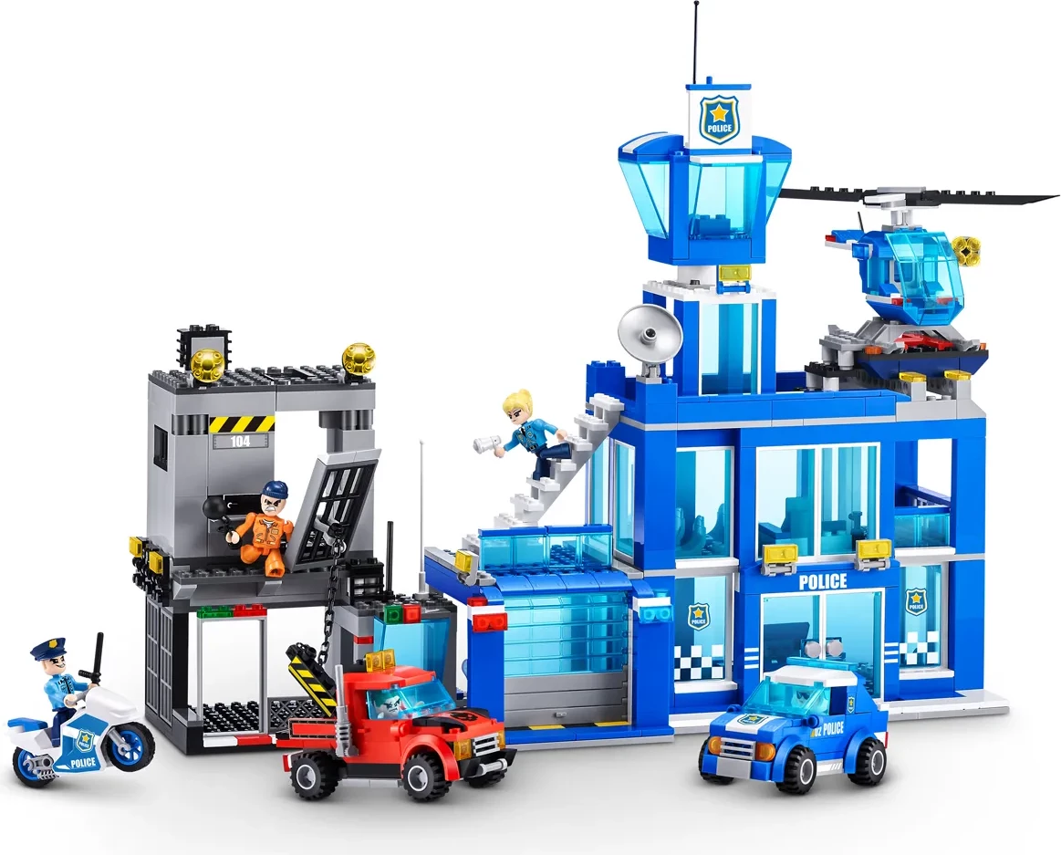 Aventura e policisë ndërtimi i stacionit të policisë së  së qytetit MAX