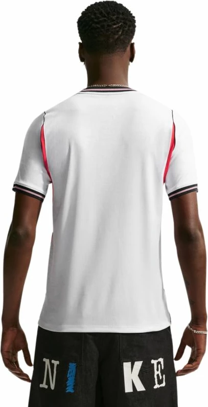 Fanellë futbolli Nike England 2026 Stadium Home për meshkuj, e bardhë