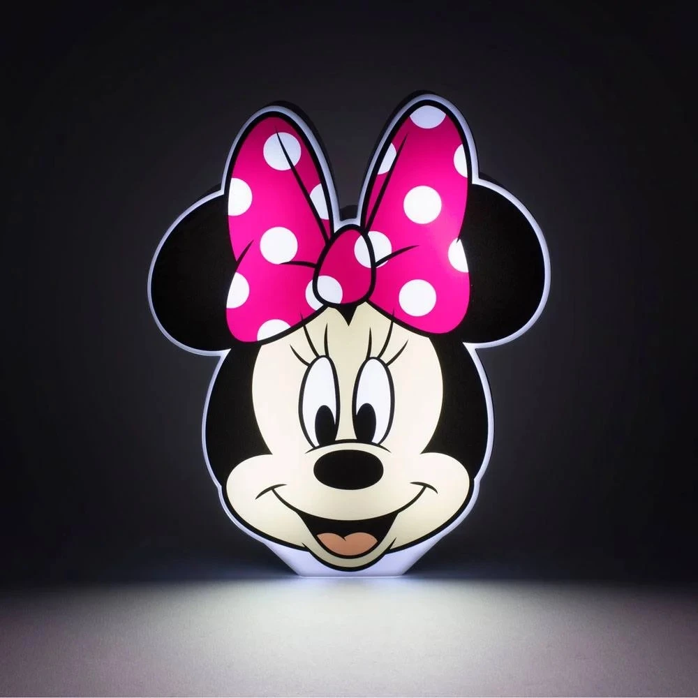Llambë tavoline Paladone Disney Minnie Box Light, 3x AAA, e licencuar, e kuqe/zezë