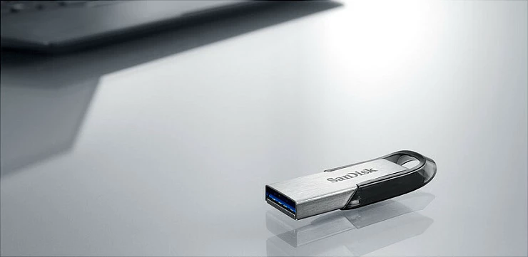 USB flash SanDisk Ultra Flair 512GB, USB 3.2, argjendtë