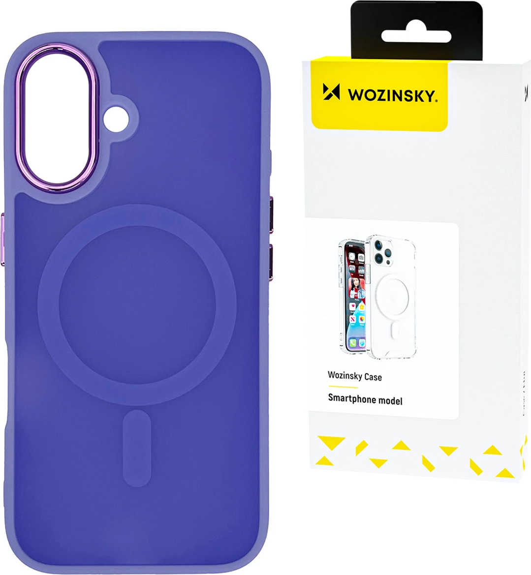 Mbështjellës Wozinsky Fashion Case MagSafe për Samsung Galaxy S25+, vjollcë