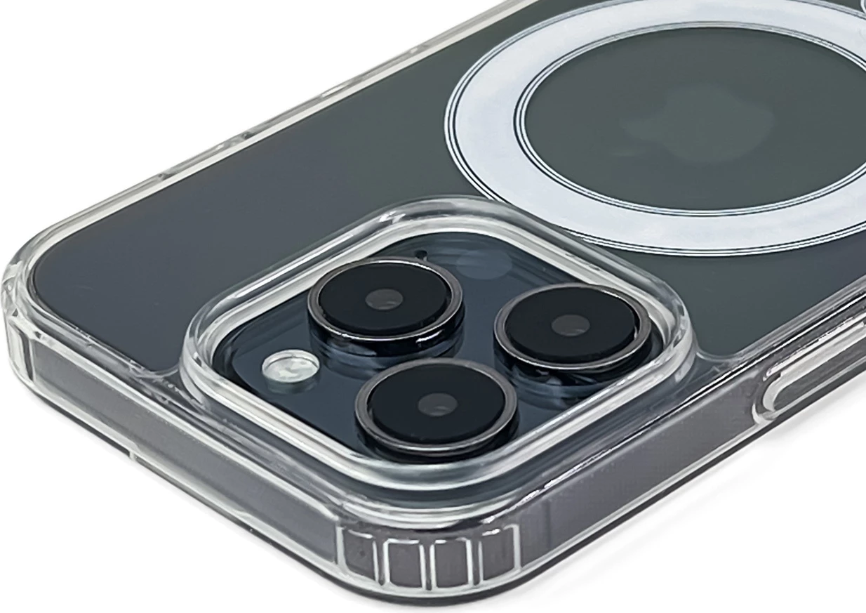 Mbështjellës Hurtel Ultra Clear Case me MagSafe për iPhone 16e, Transparent