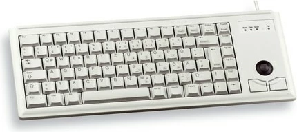 Tastierë Cherry G84-4400, full-size, USB, QWERTZ, trackball, gri