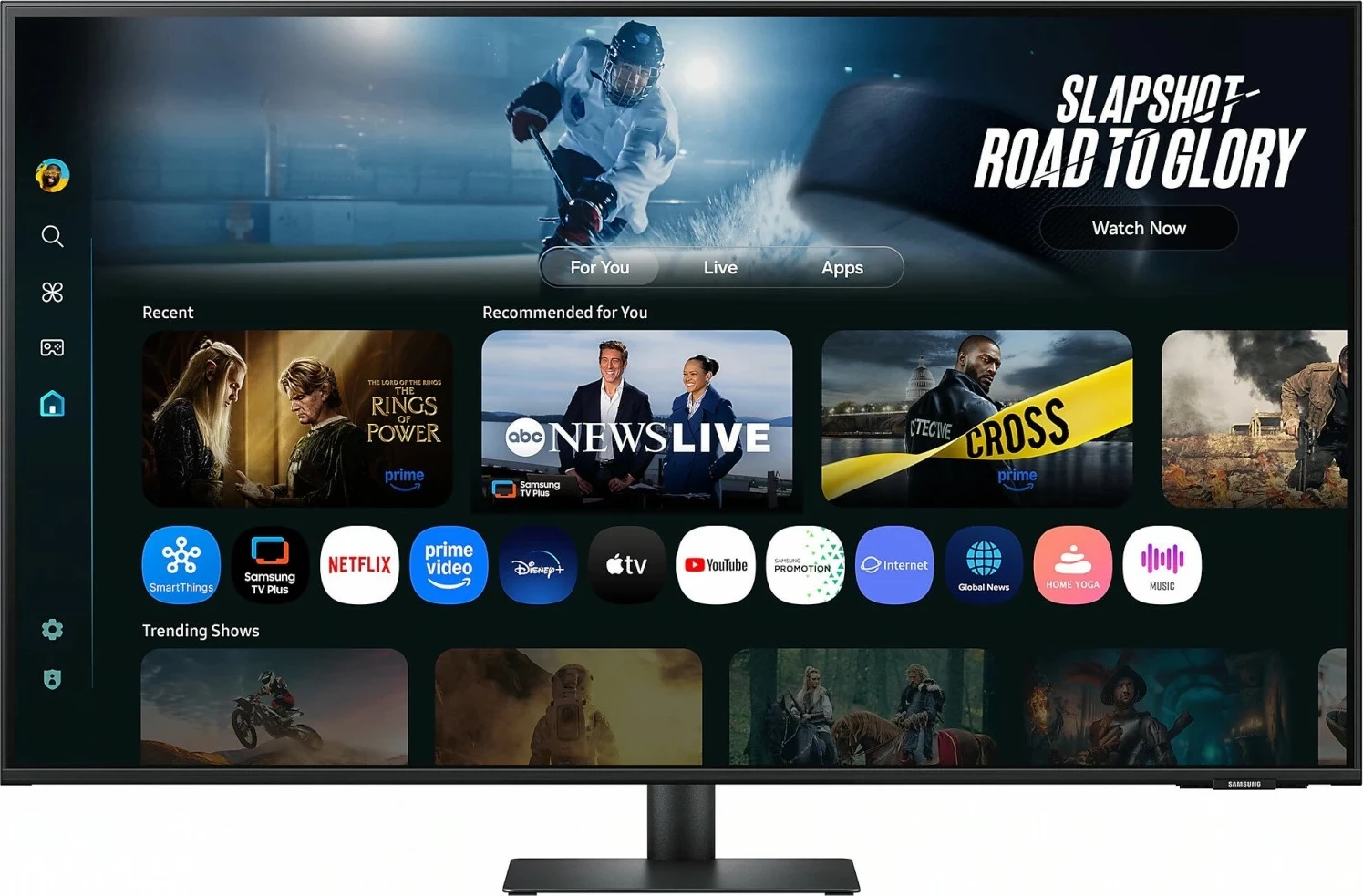 Monitor Samsung Smart M7 LS43FM700UUXDU 43 inç 4K, Smart TV, i zi