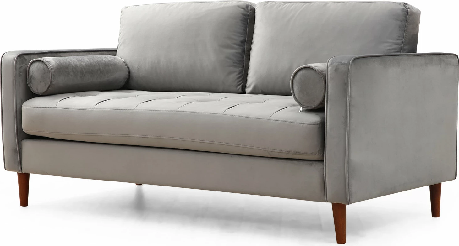 Divan dyvendësh Atelier del Sofa, ngjyrë gri e çelët, Rome