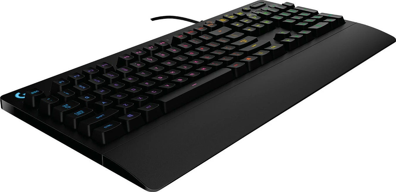 Tastierë gaming Logitech G213 Prodigy me drita RGB, me kabllo, e zezë