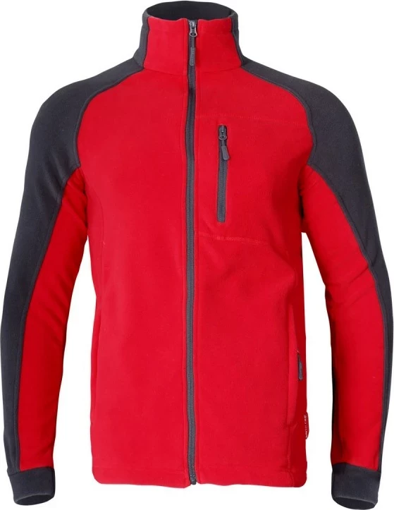 Xhaketë fleece LAHTI PRO LPBP1M, madhësia M, kuqe-gri
