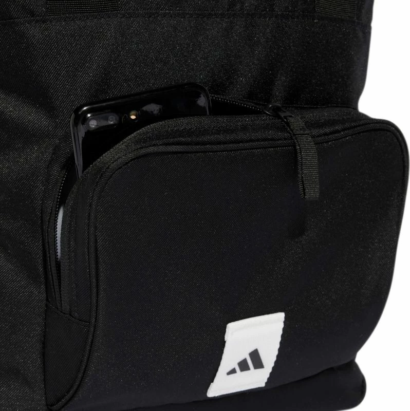Çantë shpine Adidas për meshkuj dhe fëmijë, e zezë