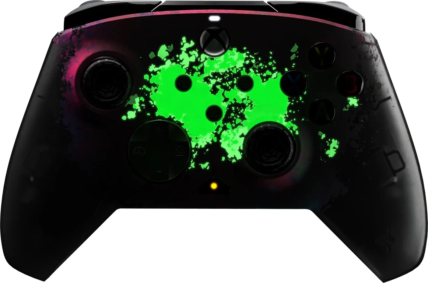 Kontroller me kabllo për Xbox PDP Rematch Space Dust, USB-C 2.4 m, glow in the dark