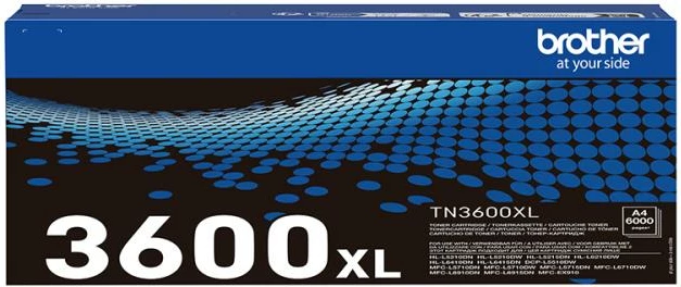 Toner Brother TN-3600XL kapacitet i lartë 5500-8800 faqe, e zezë