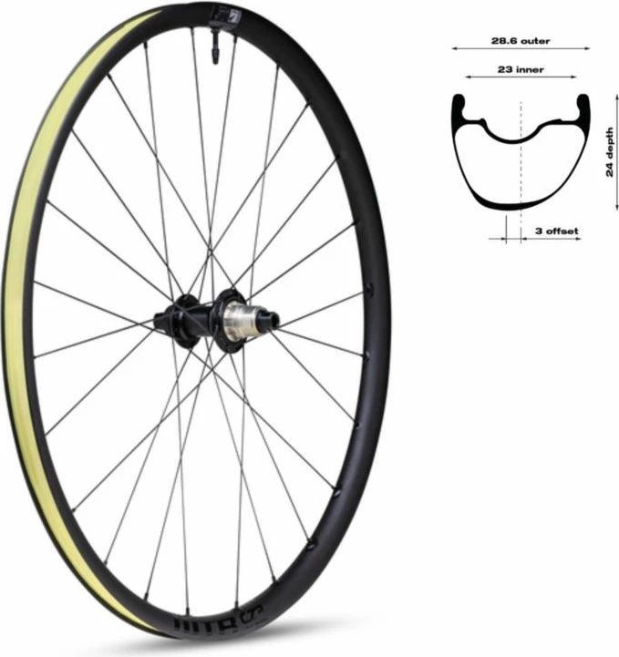 Rrotë prapa për biçikletë WTB, unisex, e zezë