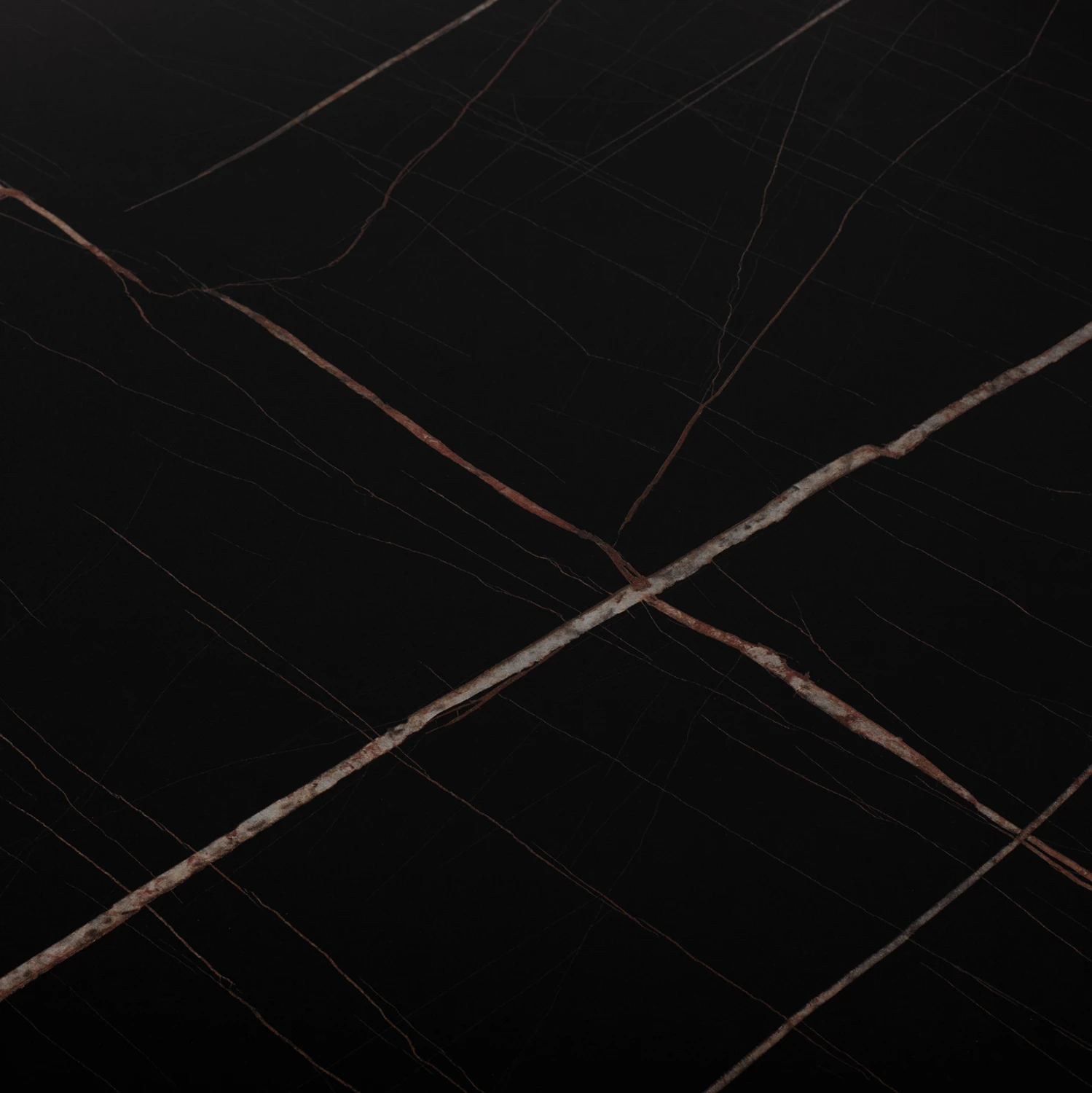 Tavolinë kafeje BRAYLEN FH8942.13 katrore me melaminë pamje mermeri të zi 75x75x43H cm