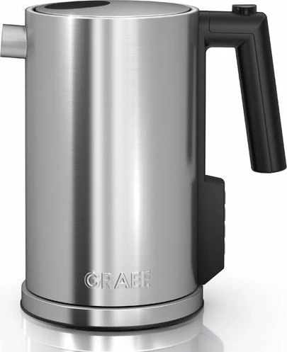 Çajnik elektrik Graef WK900 1.2 L 2000 W me kontroll temperature, argjendtë