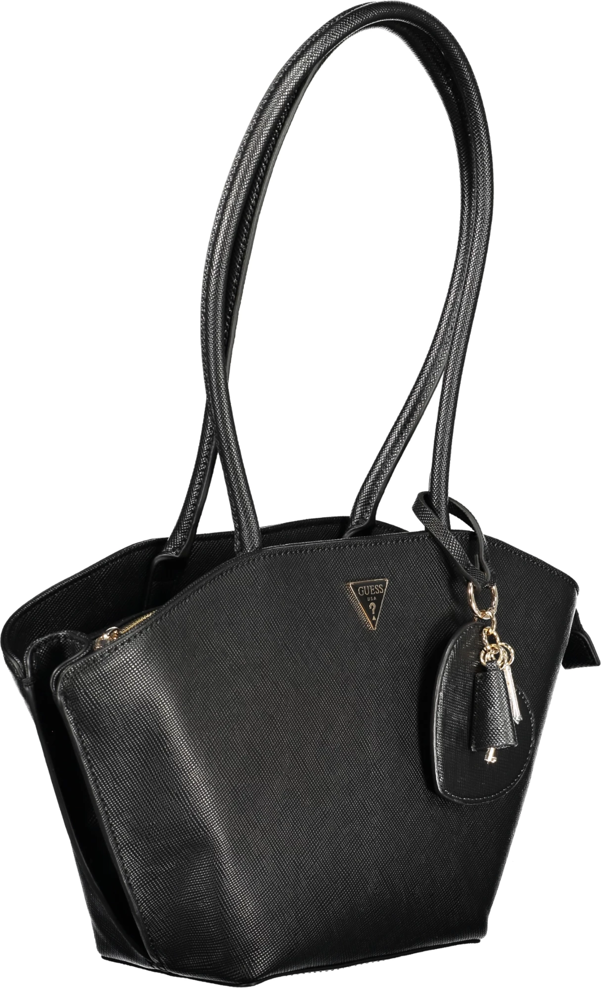 Çantë GUESS JEANS Bolena femra, e zezë