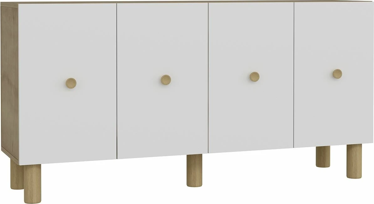 Konsol Skye Decor, Mono KB150 Bohem, lisi safir, e bardhë