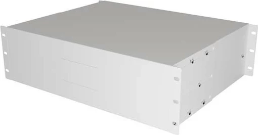 Sirtar për rack 19" LANBERG 3U 360mm, 90kg, me çelës, gri