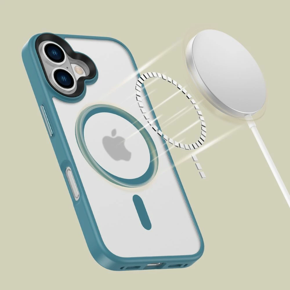 Mbështjellës Tech-Protect MagMat MagSafe për iPhone 16, Blu