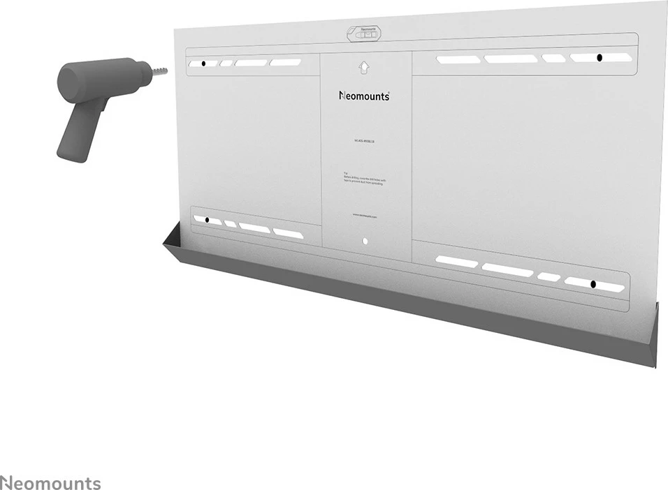 Mbajtëse muri për TV Newstar WL40S-850BL18, full motion, 43-86 inç, çelik, e zezë
