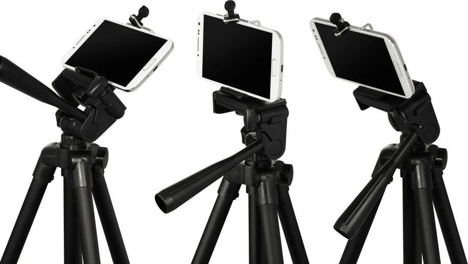 Tripod Hama 4640 për smartfon e tablet, i zi