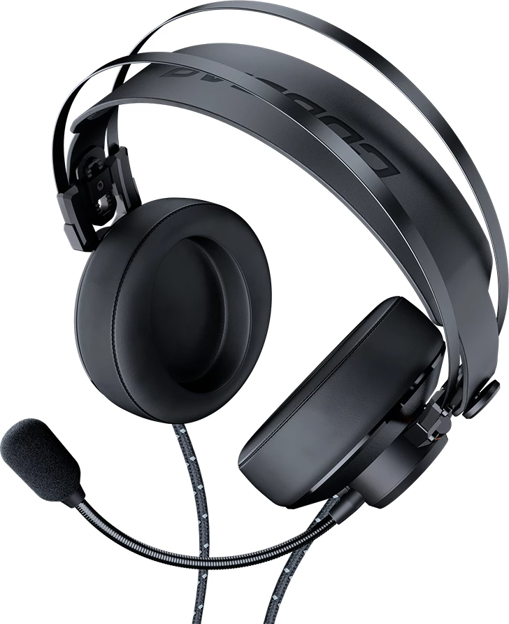 Kufje gaming COUGAR VM410, 3.5mm wired, over-ear, driver 53mm, zi