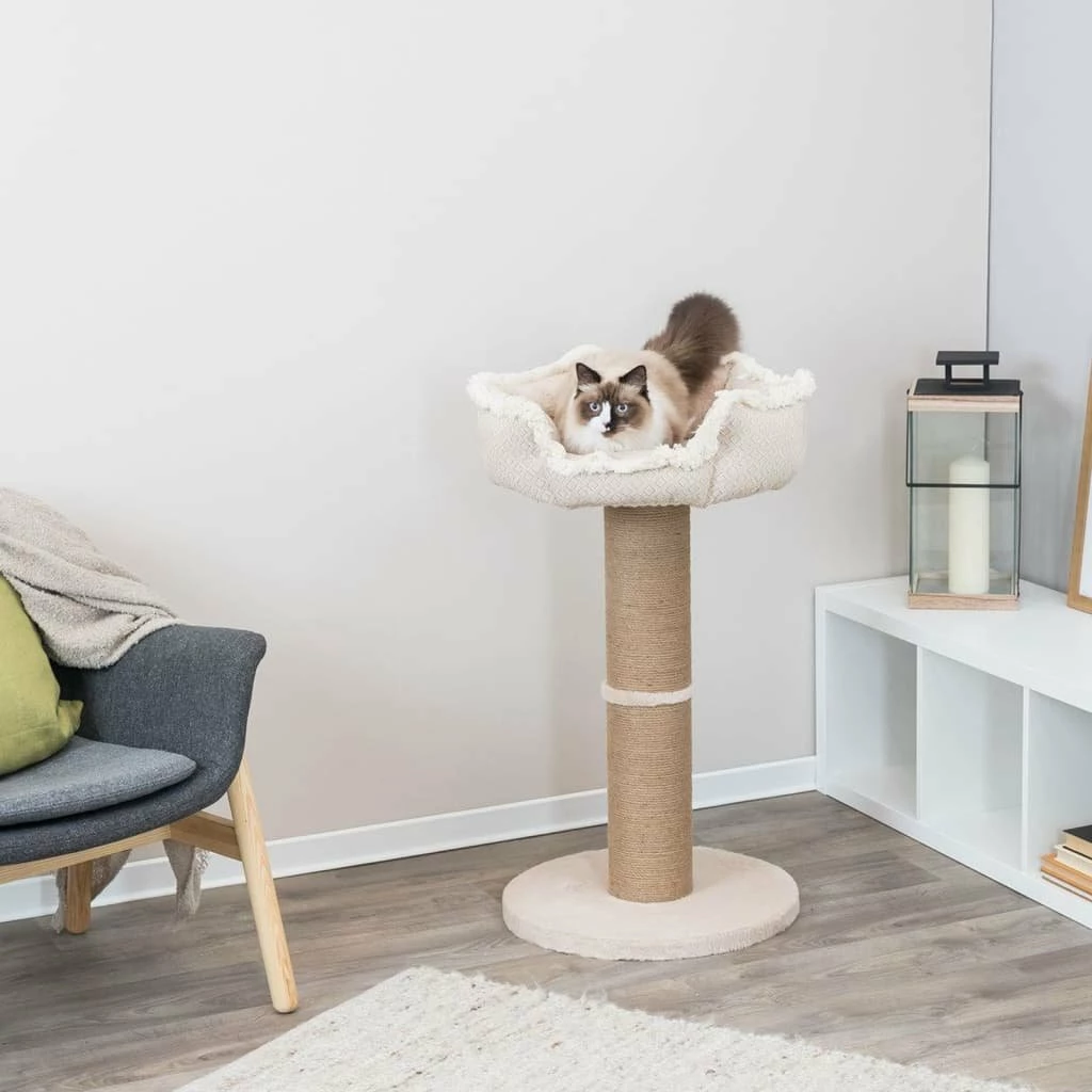 Shtyllë gërvishtëse për mace Trixie Boho 83 cm, beige