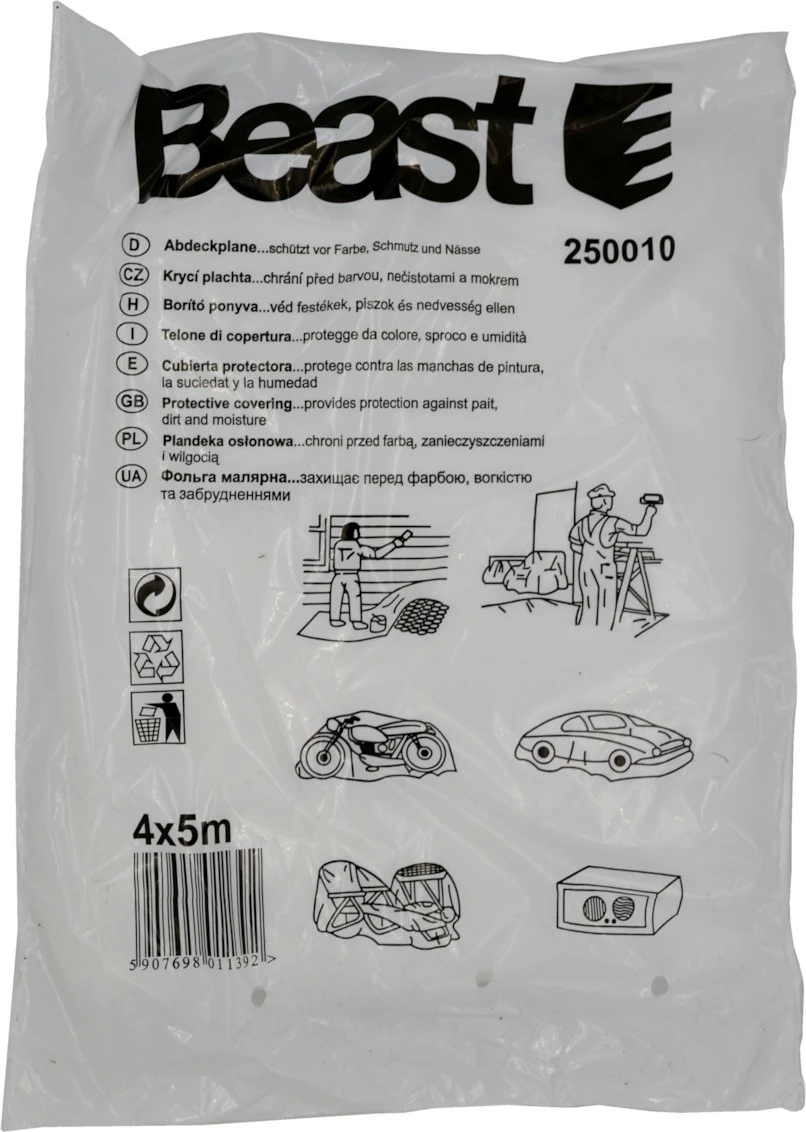 Mbulesa Najlloni  4x5m