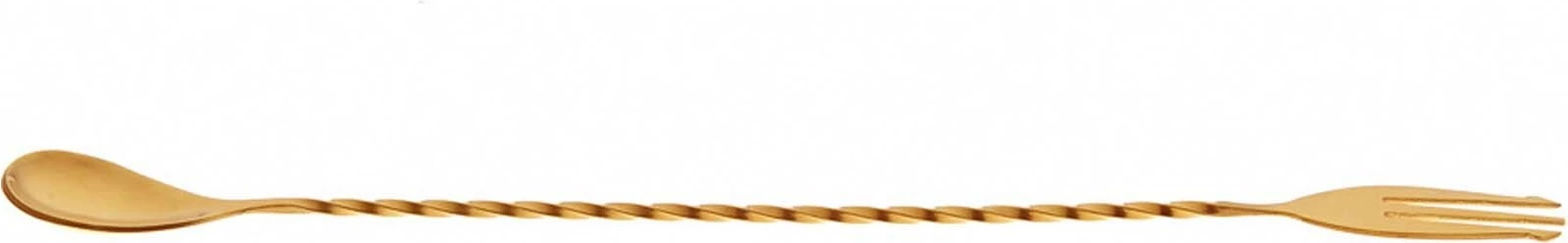 Lugë barmeni me majë piruni, BarFly, 315 mm, e veshur me ar, ari