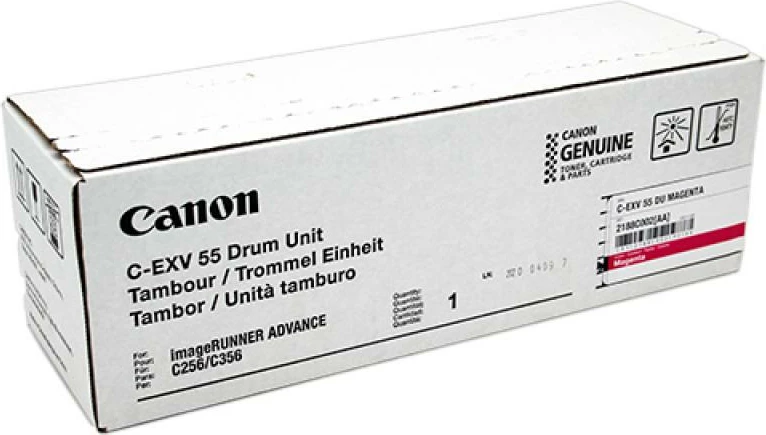 Njësi Drum, Canon C-EXV 55 (2188C002), rendiment 43,000–150,000 faqe, magenta