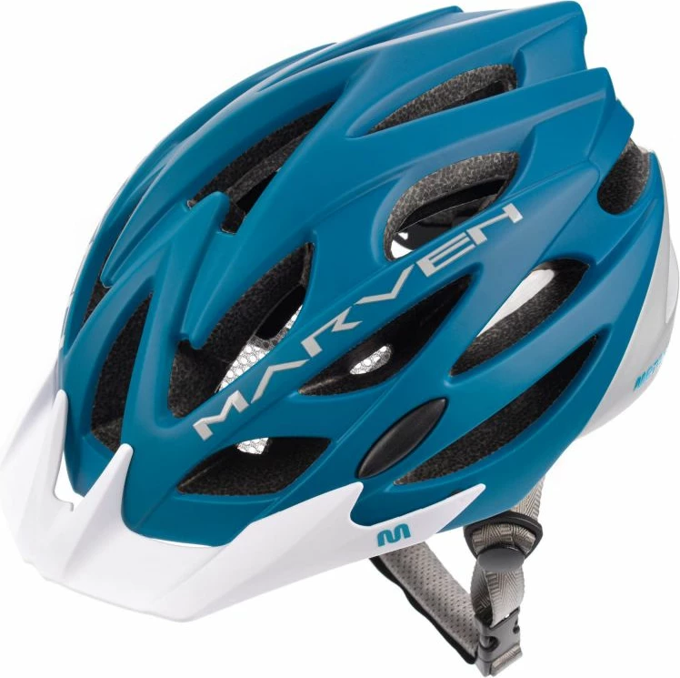 Helmetë biçiklete Meteor Marven 24781, kaltër/gri [Madhësia: Standarde]
