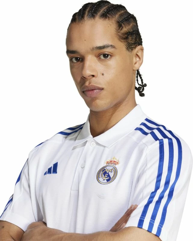 Maicë polo për meshkuj adidas Real Madrid, e bardhë [Madhësia: M]