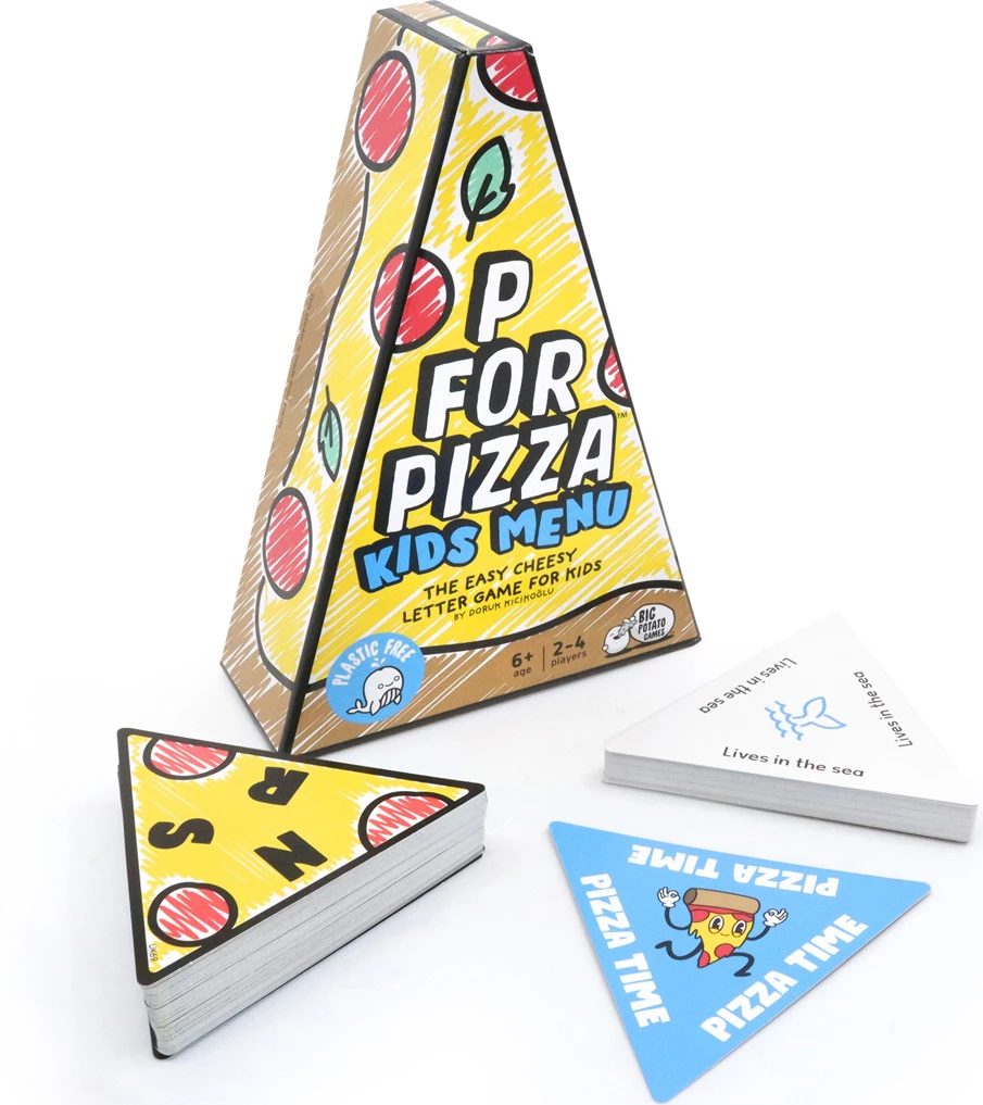 Loja P For Pizza – Edicioni i Menusë për Fëmijë