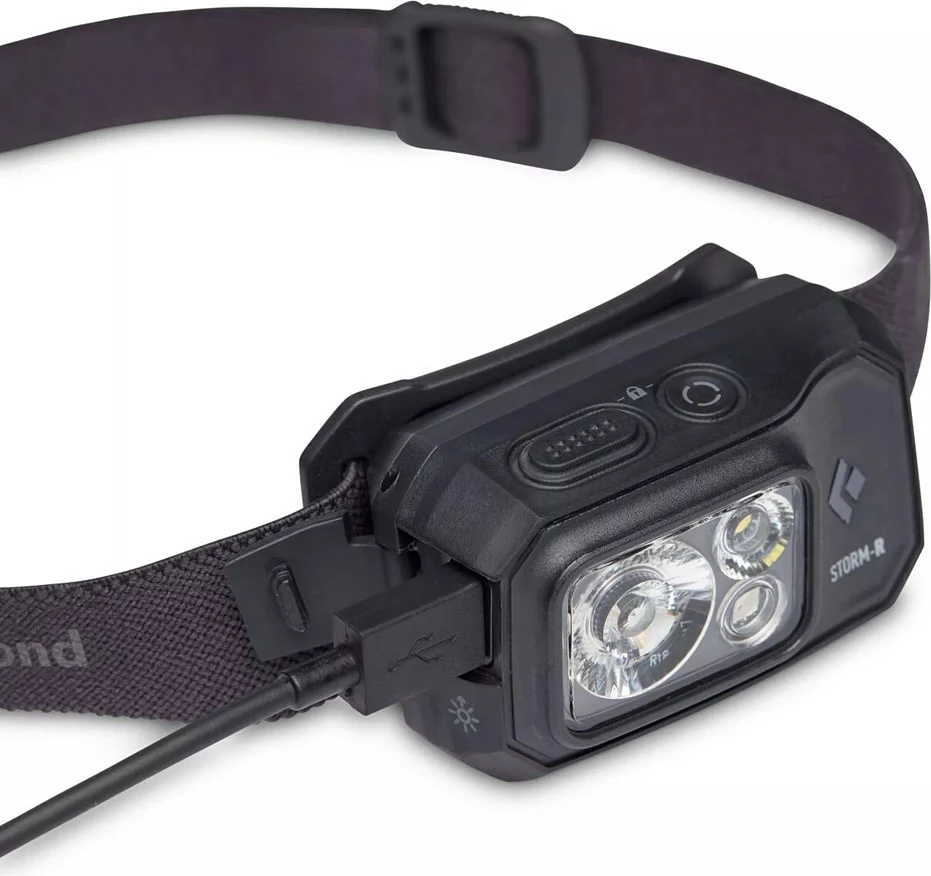 Dritë koke Black Diamond STORM 500-R, E zezë