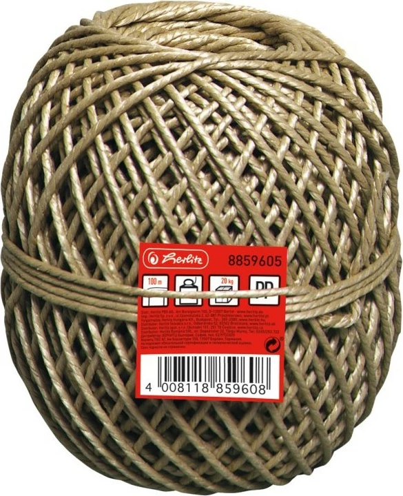 Litar Herlitz 100m 20kg kafe