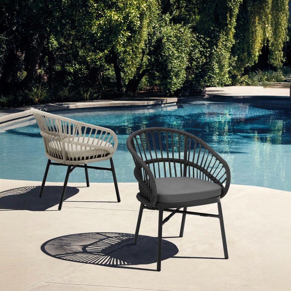 Karrige Luna, krem e zezë, 58x65x78cm