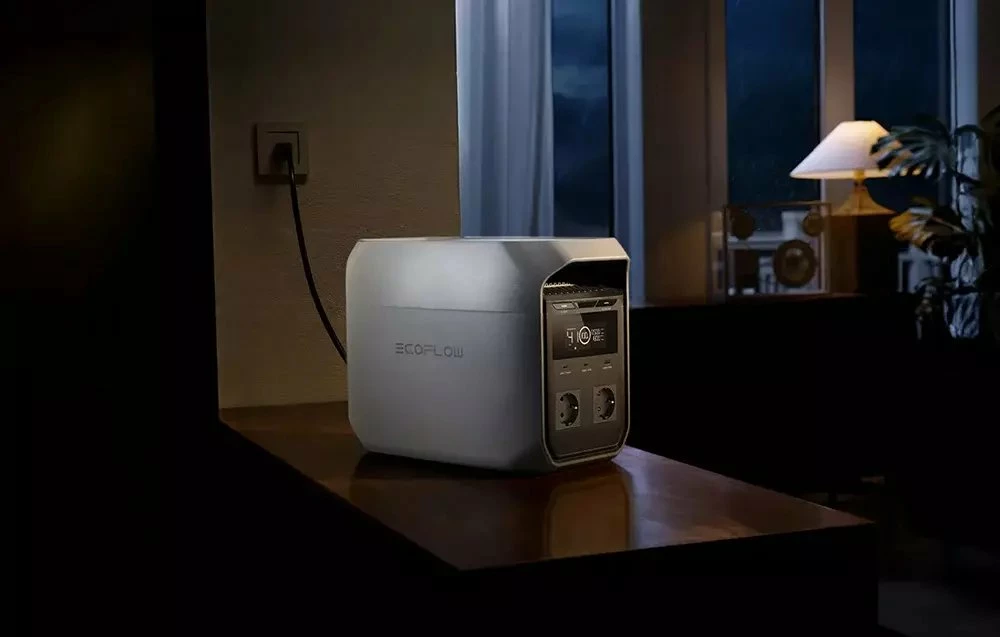 Stacion energjie portativ EcoFlow DELTA 3 Classic 1024 Wh, LFP, 1800 W/3600 W, UPS, gri