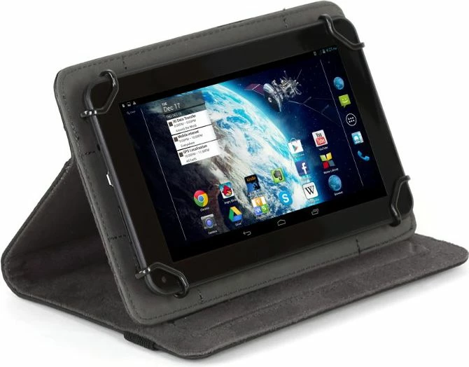 Mbështjellës flip për tablet/e-book, Omega Maryland 7", me power bank 7200, i zi