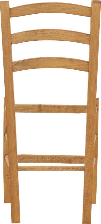 Karrige për kafene Paros dru ahu ngjyrë arre 41x42x92cm