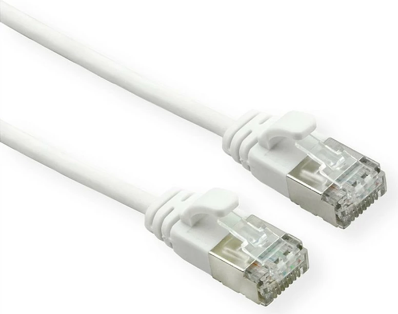 Kabllo rrjeti ROLINE 21.15.1699, Cat6a crossover, 0.3 m, RJ45, e bardhë