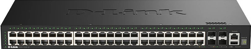 Switch D-Link DGS-1530 Series, 52 porta Gigabit, 4x 10G SFP+, Rackmount, i zi