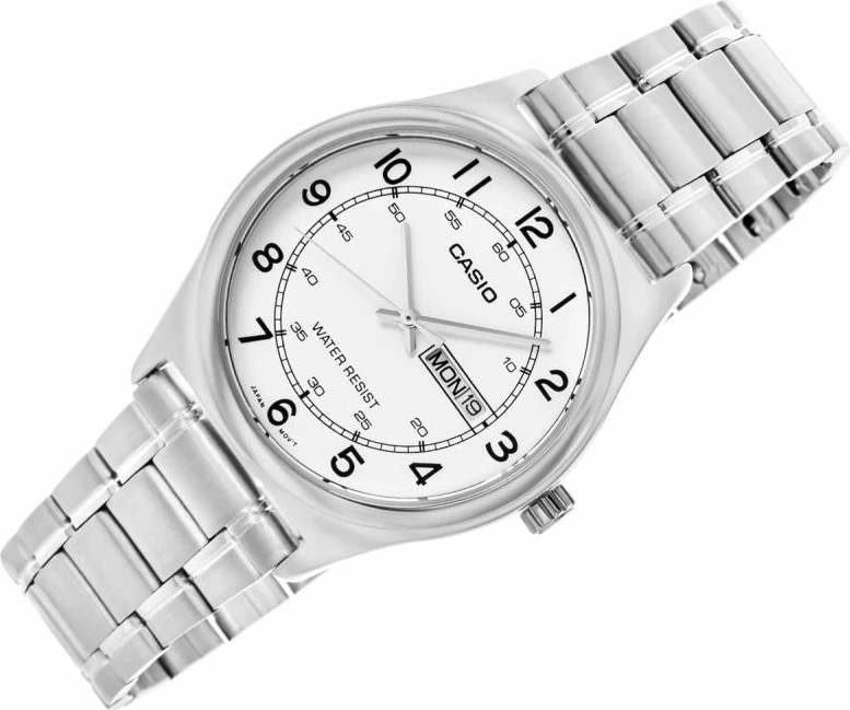 Orë dore për meshkuj CASIO, argjend