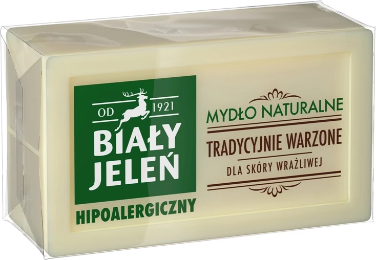 Sapun natyral hipoalergjik Biały Jeleń unisex 150g