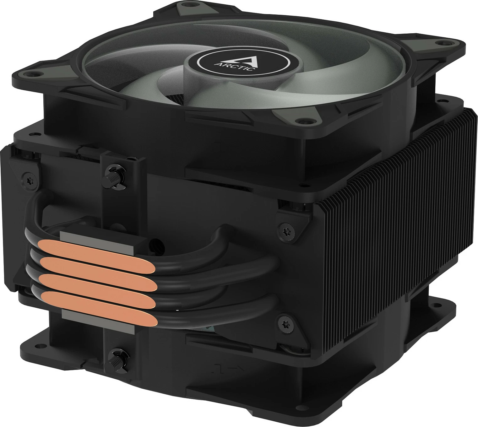 Ftohës procesori ARCTIC Freezer 36 A-RGB, kullë, 12 cm, 200-2000 RPM, i zi