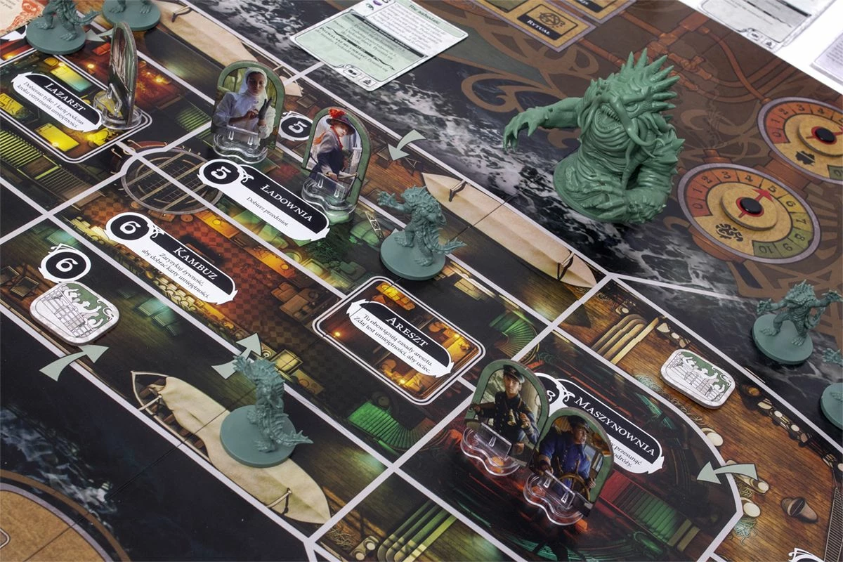 Lojë tavoline Rebel Odmęty Grozy (Abyss of Horrors), 3-6 lojtarë, 240 min, 14+, version polonisht